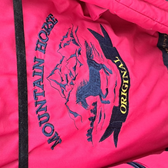 Vintage Mountain Horse Original Navy and Pink Jacket. Size Medium - Picture 2 of 15